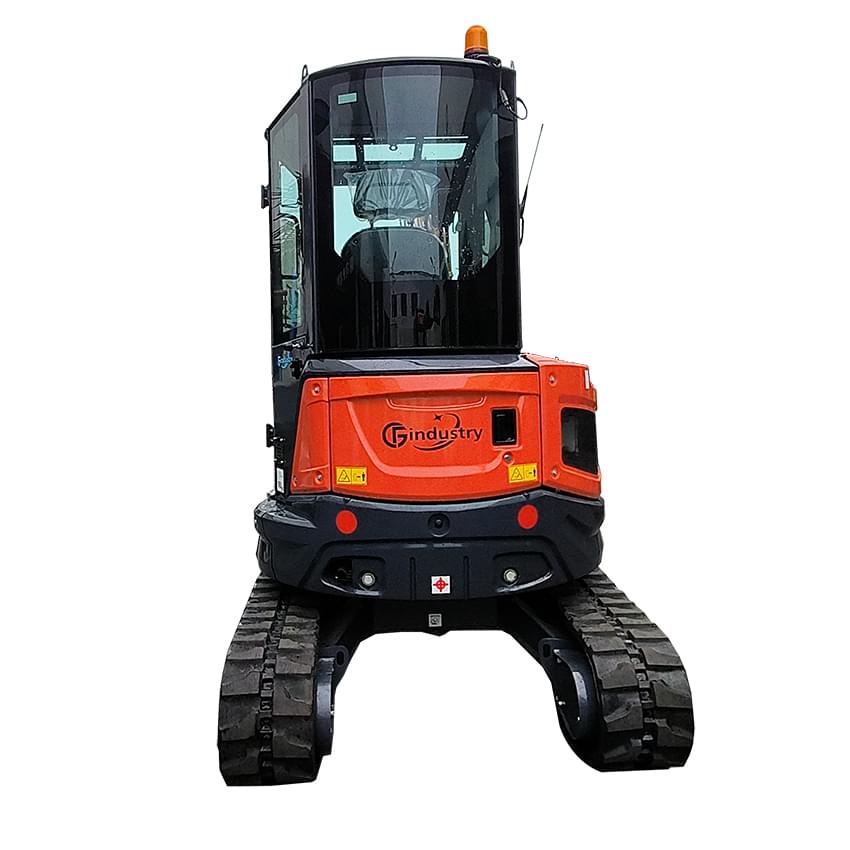 2.8 Ton, Kubota Diesel Engine Mini Excavator w/ Hydraulic Thumb | CFG-35UF - Image 4
