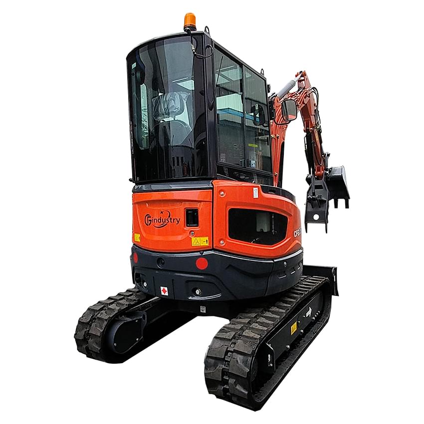 2.8 Ton, Kubota Diesel Engine Mini Excavator w/ Hydraulic Thumb | CFG-35UF - Image 5